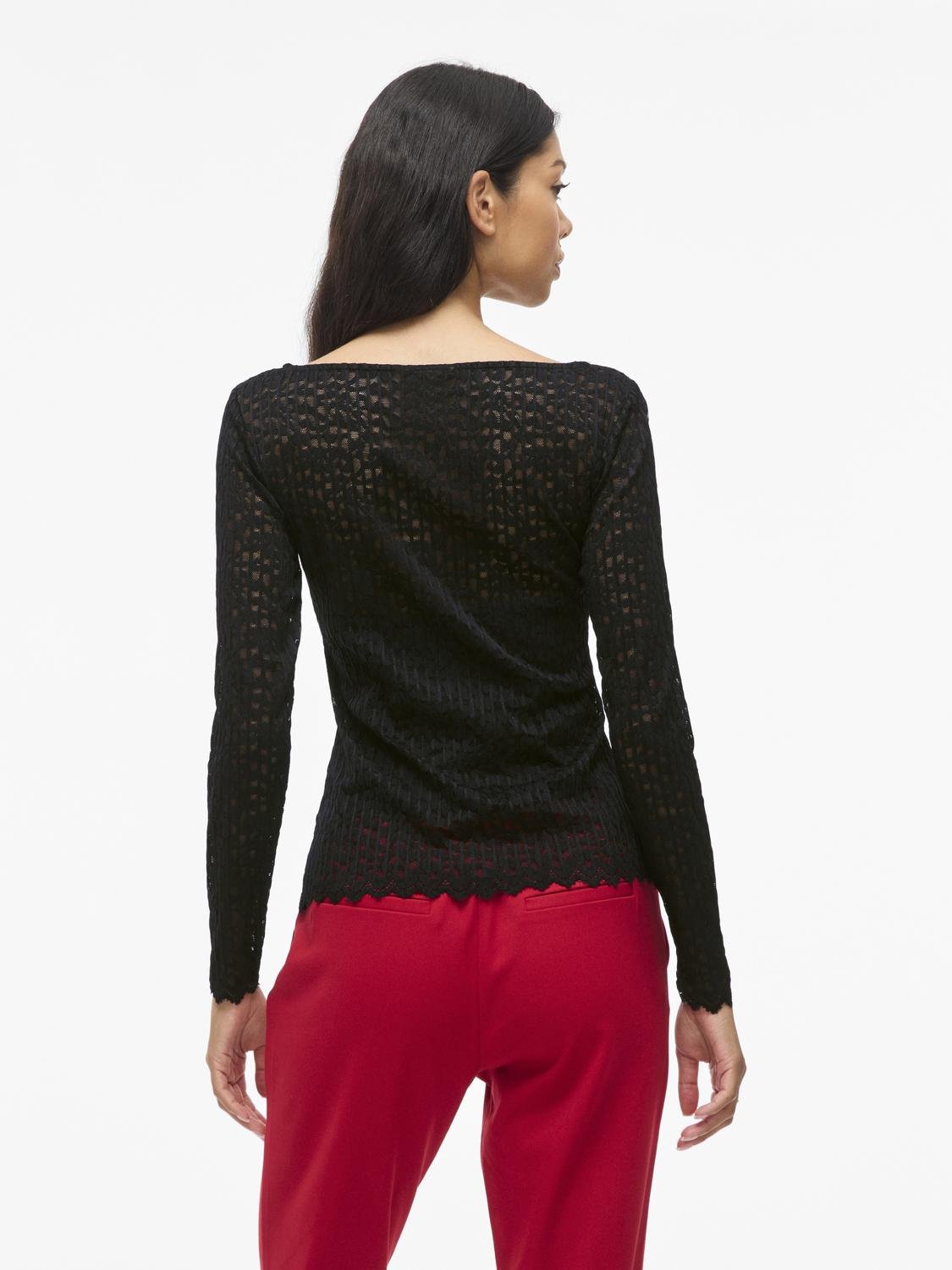 VIROMINA Top - Black Beauty - VERO MODA & VILA Bergvik